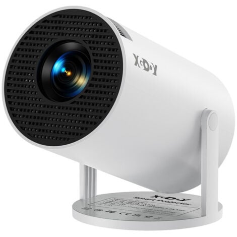XGODY Vidéoprojecteurs Android 11, Wi-Fi 6, Bluetooth 5 Correction Trapézoïdale Horizontale Automatique Rotatif à 180°