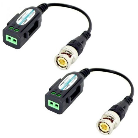 VIDEOSORVEGLIANZA COPPIA BALUN AD UN CANALE