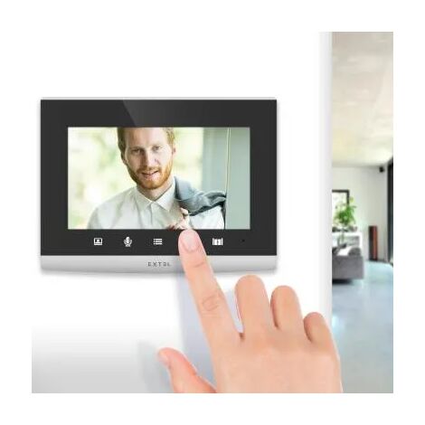 Videotelefono cablato e collegato con tastiera integrata - Extel Code Connect - 720320