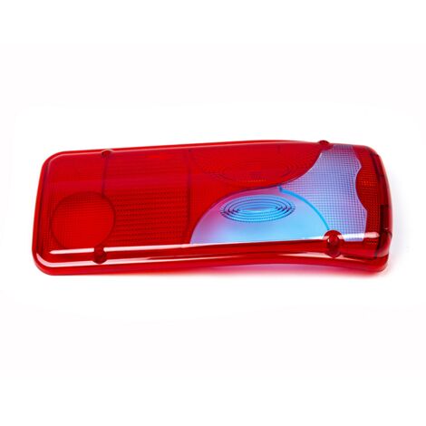 Vidrio de luz trasera Man, Scania Derecho, Azul 81252296060