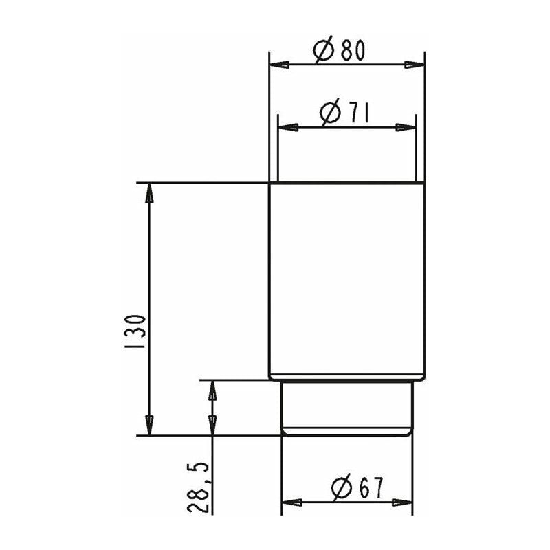 

Vidrio de repuesto GLANCE para juego de escobillas de inodoro, vidrio opalino IDEAL STANDARD