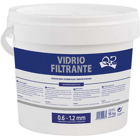 Vidrio Filtrante 0,6-1,2 Mm 15 Kg