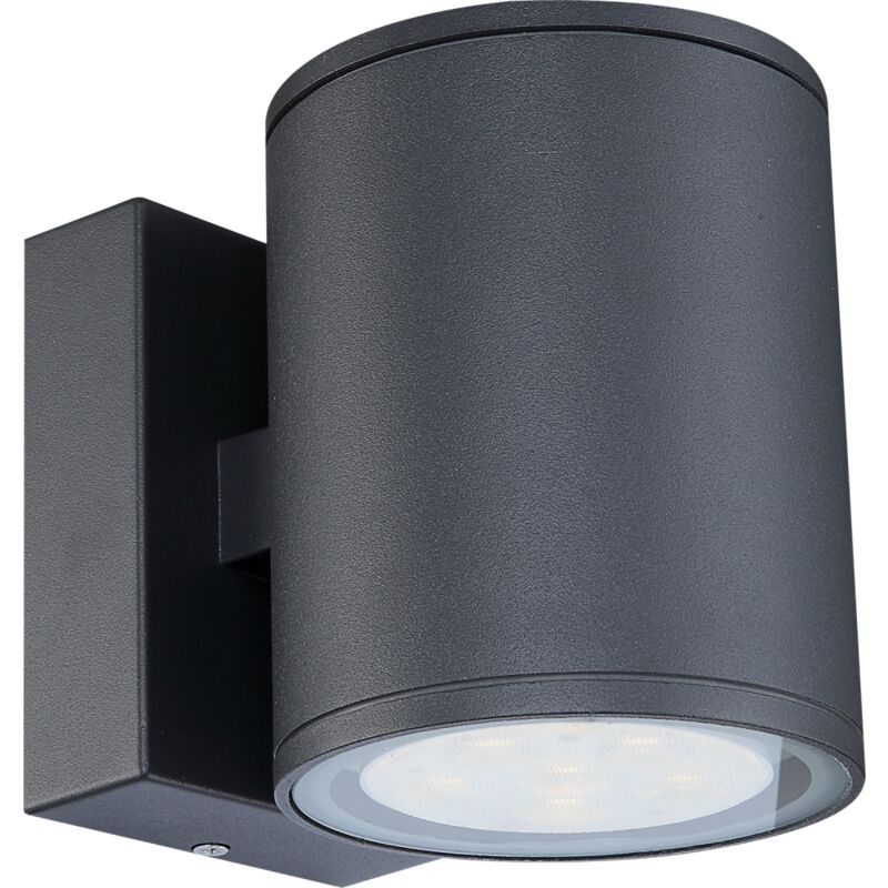 

vidrio gris oscuro Practical luz de la pared LED de aluminio fundido claro 6W Globo CARPO 34265-2