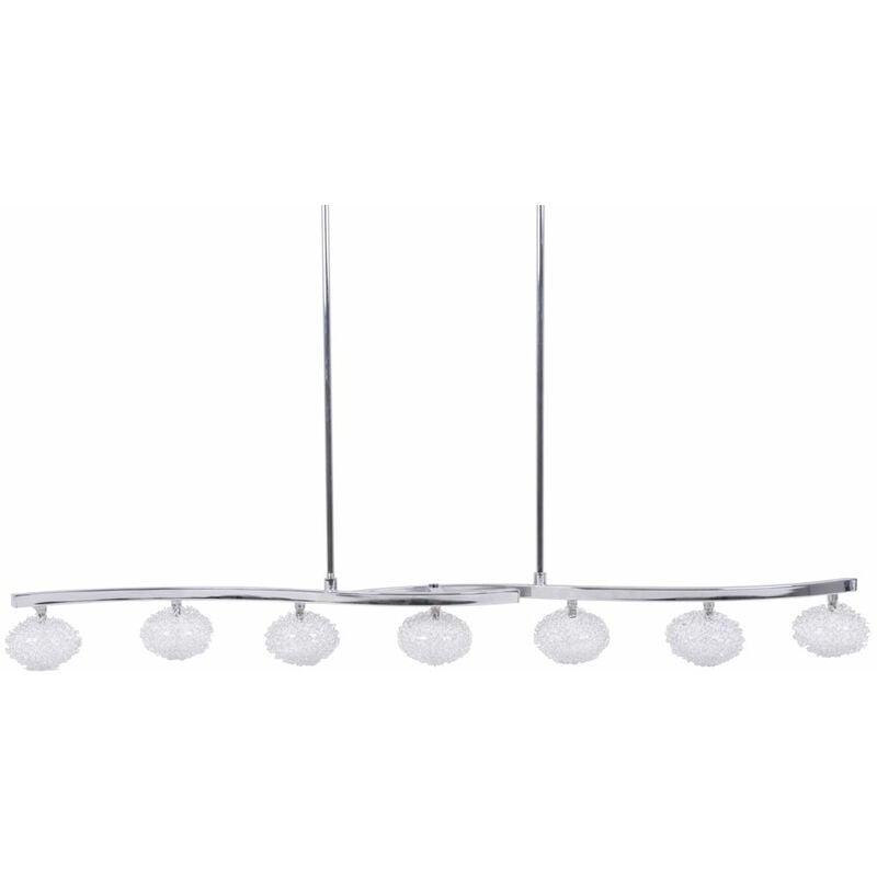

Lámpara colgante de iluminación puntual de vidrio Lámpara colgante de 7 llamas Massive 40677/11/10