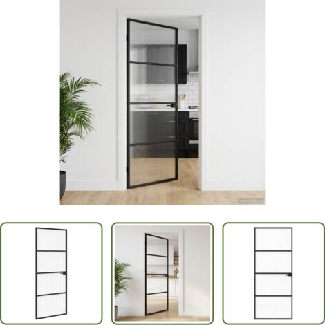 Vidrio templado -  Puerta para el Hogar 83 x 201,5 x 3,5 cm