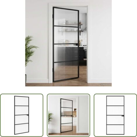 Vidrio templado -  Puerta para el Hogar 93 x 201,5 x 3,5 cm