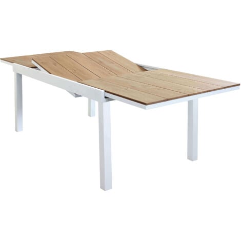 VIDUUS - tavolo da giardino allungabile in alluminio e polywood