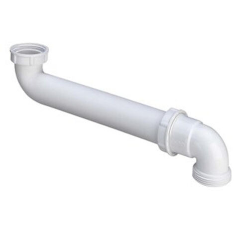Viega 105785 G 2000 2000 / 2xG 2000 2000 / 2x90-230mm, 90Grad, plastique blanc