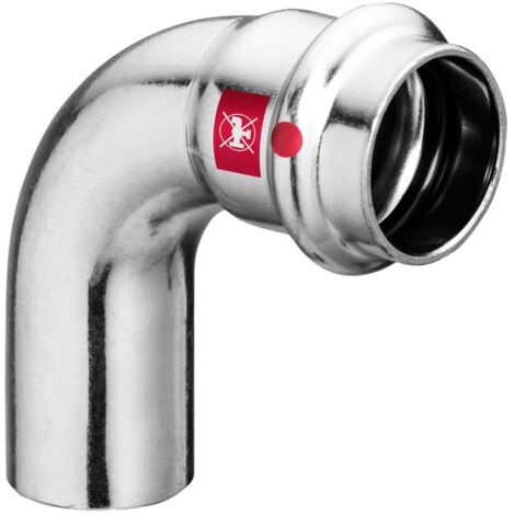 VIEGA 1116.1 Curva 90° Maschio/Femmina Ø18 In Acciaio A Pressare - 558208