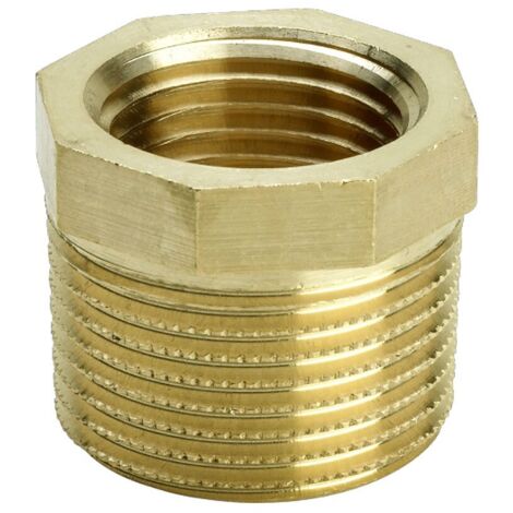 VIEGA 3241 Raccordo Manicotto Ridotto Ø1.1/2"Maschio x3/4"Femmina Bronzo Lucido - 267728