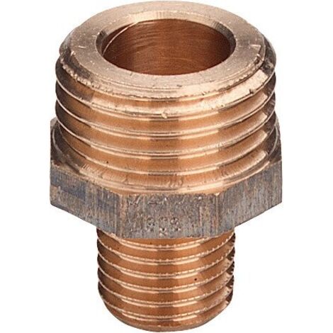 VIEGA 3247 Nipple Ridotto Senza Cono Ø3/4"Maschio x1/2"Maschio Bronzo Lucido - 446833
