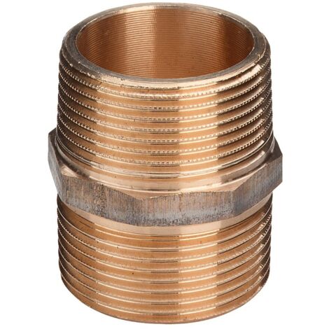 VIEGA 3280 Raccordo Nipple Ø1.1/2"Maschio/Maschio Bronzo Lucido - 269111