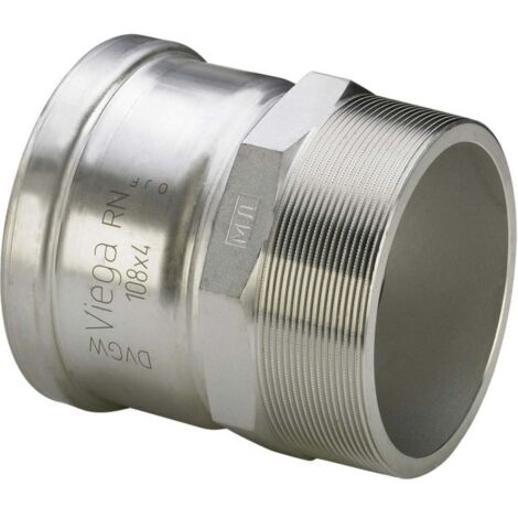 VIEGA 483128 Raccord de transition Sanpress Inox XL