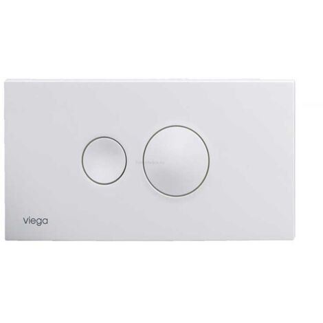 Viega 596316 Visign for Style 10 - Piastra di azionamento, colore: Bianco
