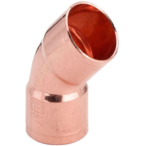 VIEGA 95041 Curva 45° Femmina/Femmina Ø28 In Rame A Saldare - 101459