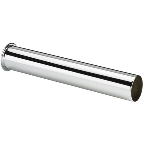 Viega Ablaufrohr 101480 DN 32 x 250 mm, gerade, verchromt, mit Bördelrand