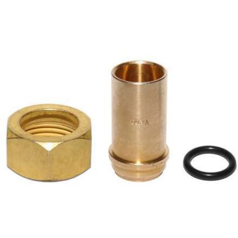 Viega Adapter Viegaswift 8083 mit Innenlötende in 15mm Rotguss 285388