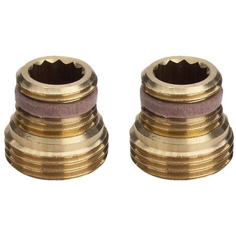 Viega Adapterset 1096.8 in R1/2 x G3/4 Messing