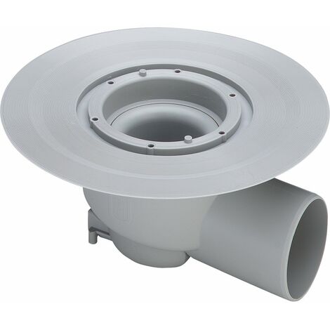 Viega Advantix Badablauf 4921.75, d. 70mm, Kunststoff, Grau