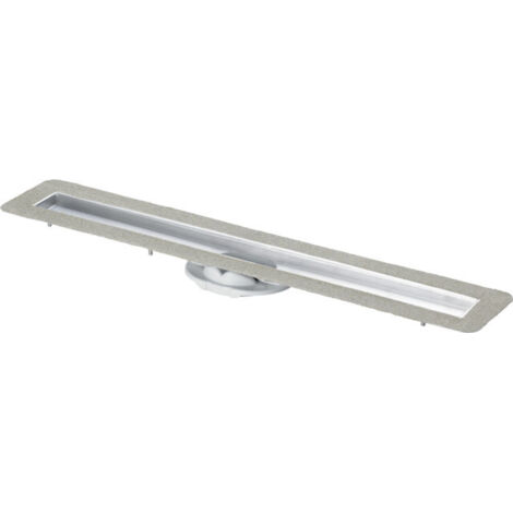 Viega Advantix Duschrinnen-Grundkörper 4982.10, Länge 750mm, Edelstahl