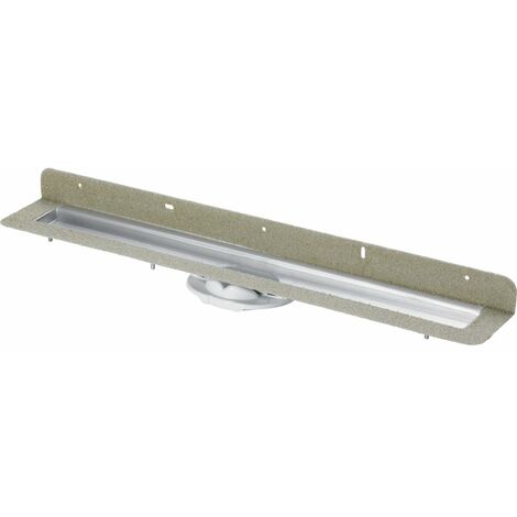Viega Advantix Duschrinnen-Grundkörper 4982.20, Länge 800mm, Edelstahl