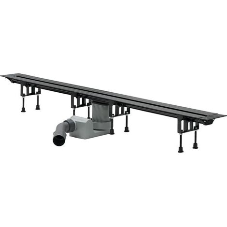Viega Advantix Vario - Caniveau de douche 30-120 cm, noir 686277