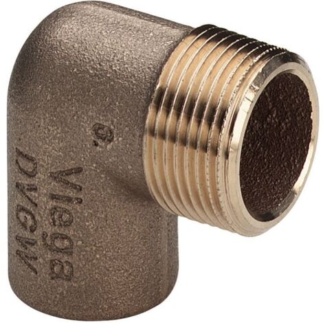 Viega angle 136307 22 mm x R 2000 /2, bronze