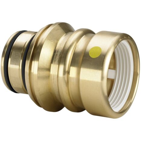 Viega Anschlussstück mit SC Geopress G 9693G in 40mm Rotguss