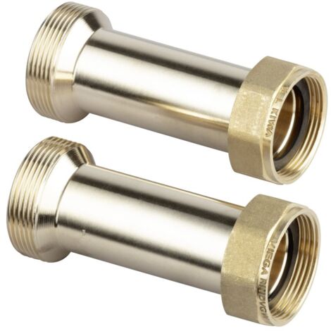 Viega AquaVip Übergangsstück 5841.57, Siliziumbronze, 2 Stück