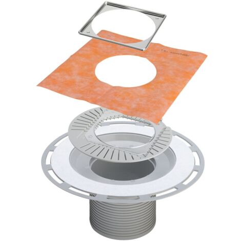 Viega Aufstockelement Advantix 4994.1 in 150x150mm Chromnickelstahl