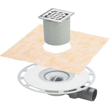 Viega Badablauf 4939 DN15 Kunststoff grau
