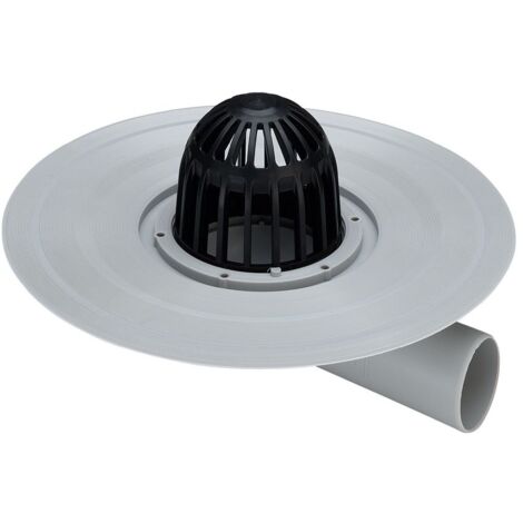 Viega Balkon-/Terrassenablauf Advantix 4945.2 in 50mm Kunststoff grau