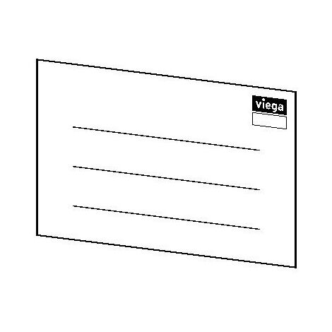 Viega Beschriftungsetikett 2202.99 für Systemkoffer