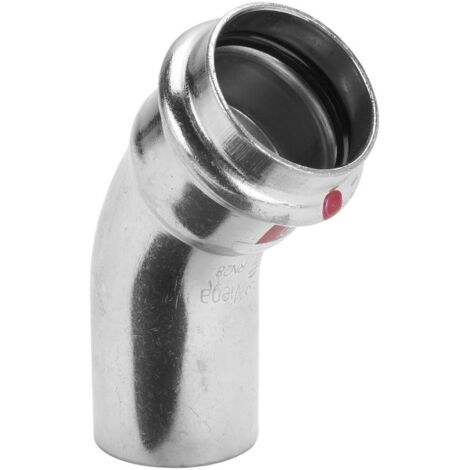 Viega Bogen 45 Grad mit SC Prestabo 1126.1 in 12mm Stahl verzinkt