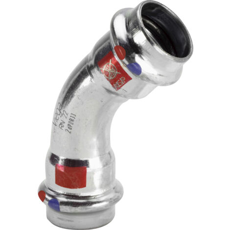 Viega Bogen 45 Grad mit SC Prestabo 1126LF in LABS-frei in 18mm