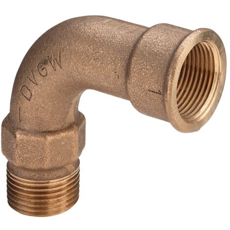 Viega Bogen 90 Grad 3001 in G1 1/2 Rotguss