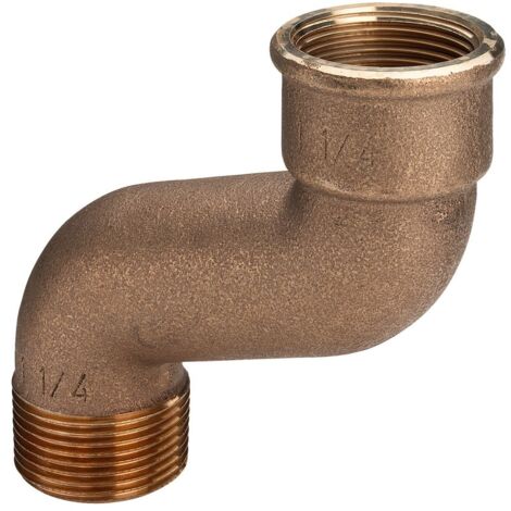 Viega Bogen 90 Grad 3004 in G1 Rotguss