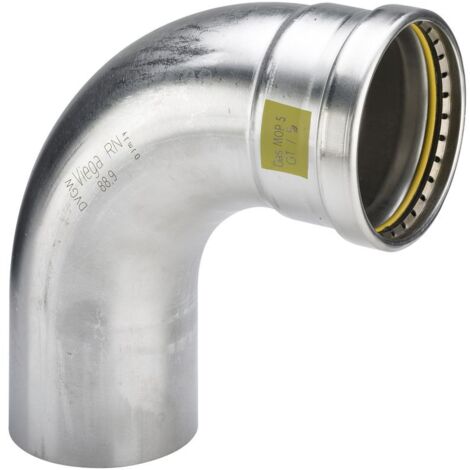 Viega Bogen Sanpress Inox G XL 0216.1XL in 64,0mm Edelstahl