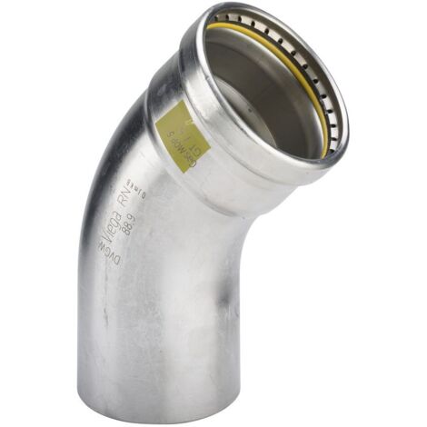 Viega Bogen Sanpress Inox G XL 0226.1XL in 88,9mm Edelstahl