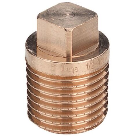 Viega bouchon 268237 R 2000 2000 / 4, bronze, carré