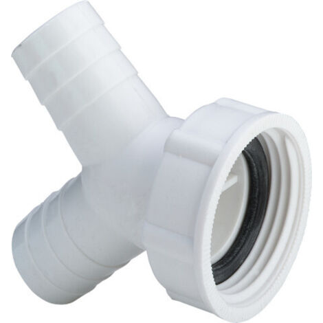 Viega Doppelschlauchverschraubung 1" x 20-24mm für zwei Anschlüsse 7968.5 weiß, 109530