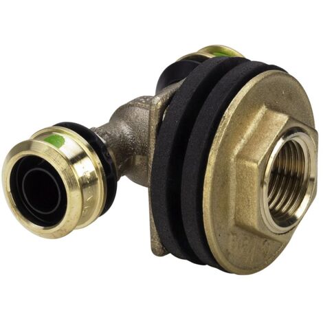Viega Doppelwanddurchführung SC Raxofix 5332.81 in 16mmxRp1/2xG3/4x25mm Sibr