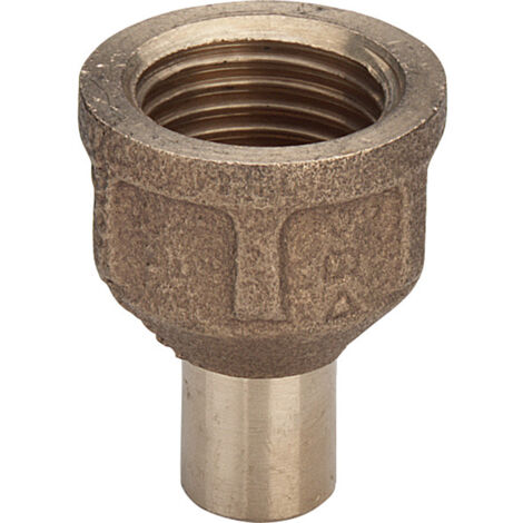 Viega Einsteckstück, d 35mm, Rp 11/4 Rotguss Modell 94246G, 133252