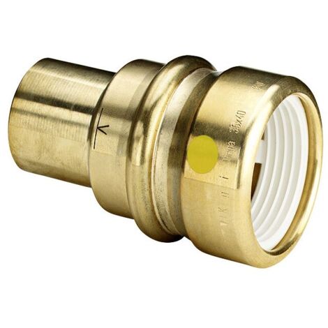 Viega Einsteckstück mit SC Geopress G 9615.1G in 28x32mm Rotguss
