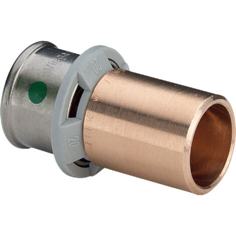 Viega Einsteckstück Sanfix P 2113 in 20 x 18mm Rotguss