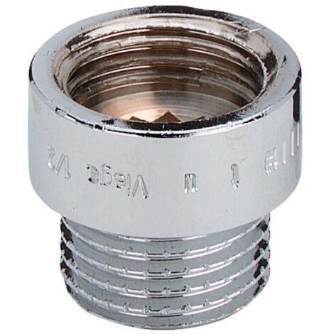 Viega extension de valve 447 182 3526, chromé dans G1 / 2 x 25 mm bronze