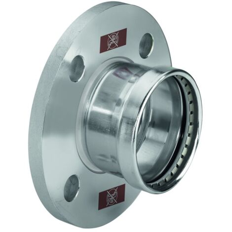 Viega Flanschübergang mit SC Temponox XL 1759.1XL in 88,9mm Stahl nichtrostend