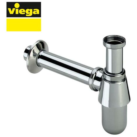 VIEGA Flaschen Geruchverschluss Siphon 1 1/4 Zoll x 32mm Modell 5753, chrom