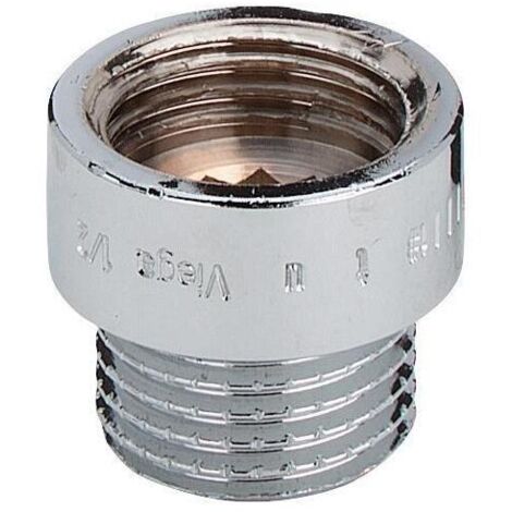 Viega Hahnverlängerung 3526 447168 1/2" R/Rp x 15 mm, Rotguss, verchromt