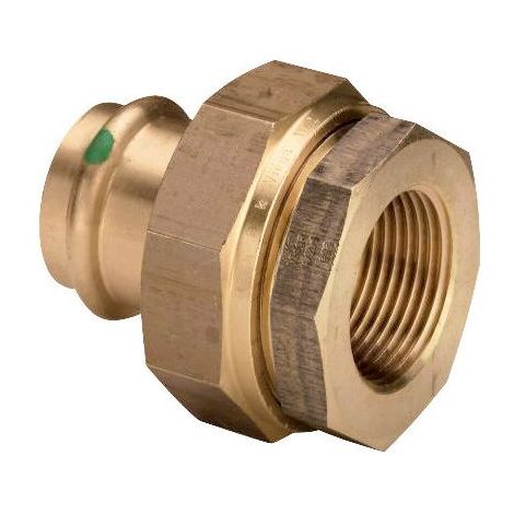 Viega Isolierverschraubung mit SC Sanpress 2267 in22mmxRp3/4Siliziumbronze